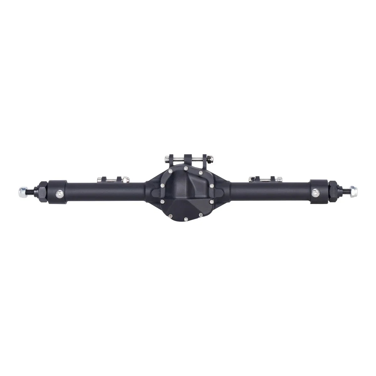 HooCrawler CNC Aluminium Front Rear Straight Axles 1/10 RC SCX10 II VS4-10