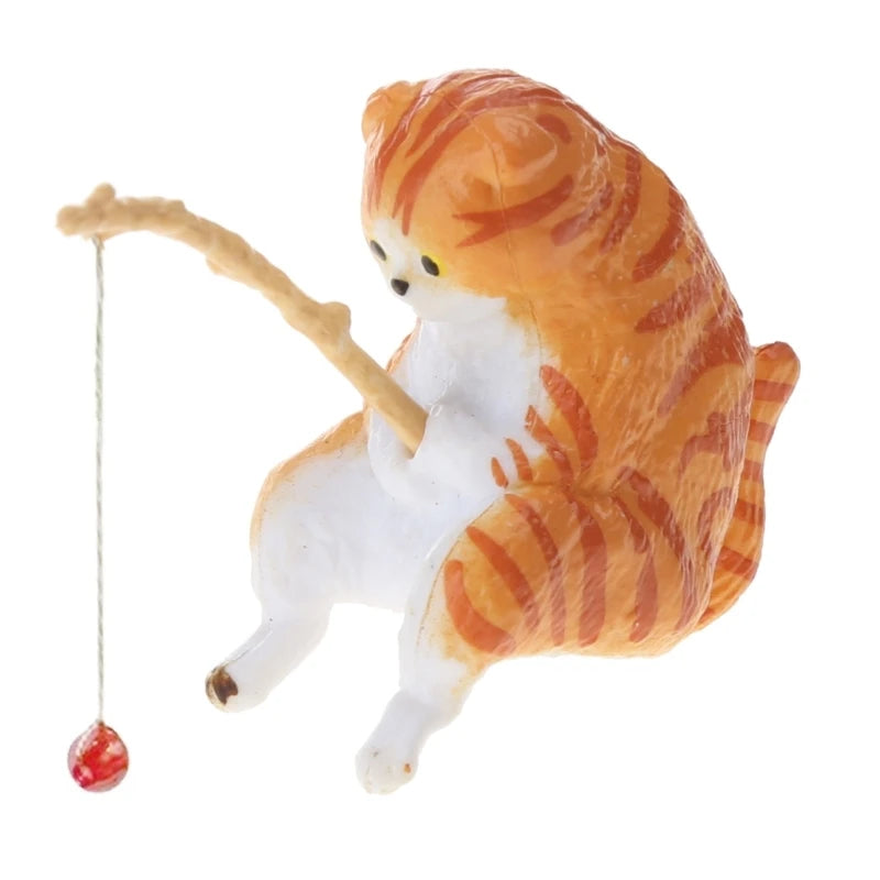Fishing Ornament Aquarium Decoration Cartoon Landscaping Accessories