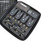 Wireless fishing bite alarm 1+4 set with 4pcs illuminated swinger in  EVA case for carp fishing B1203S-EXPROTAS