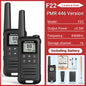 2Pcs Walkie Talkie Baofeng F22 Long Range PMR446 2-Way Radio for Camping