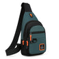 Men's Crossbody Shoulder Bag Lightweight Oxford Fabric Sling Travel Handbag