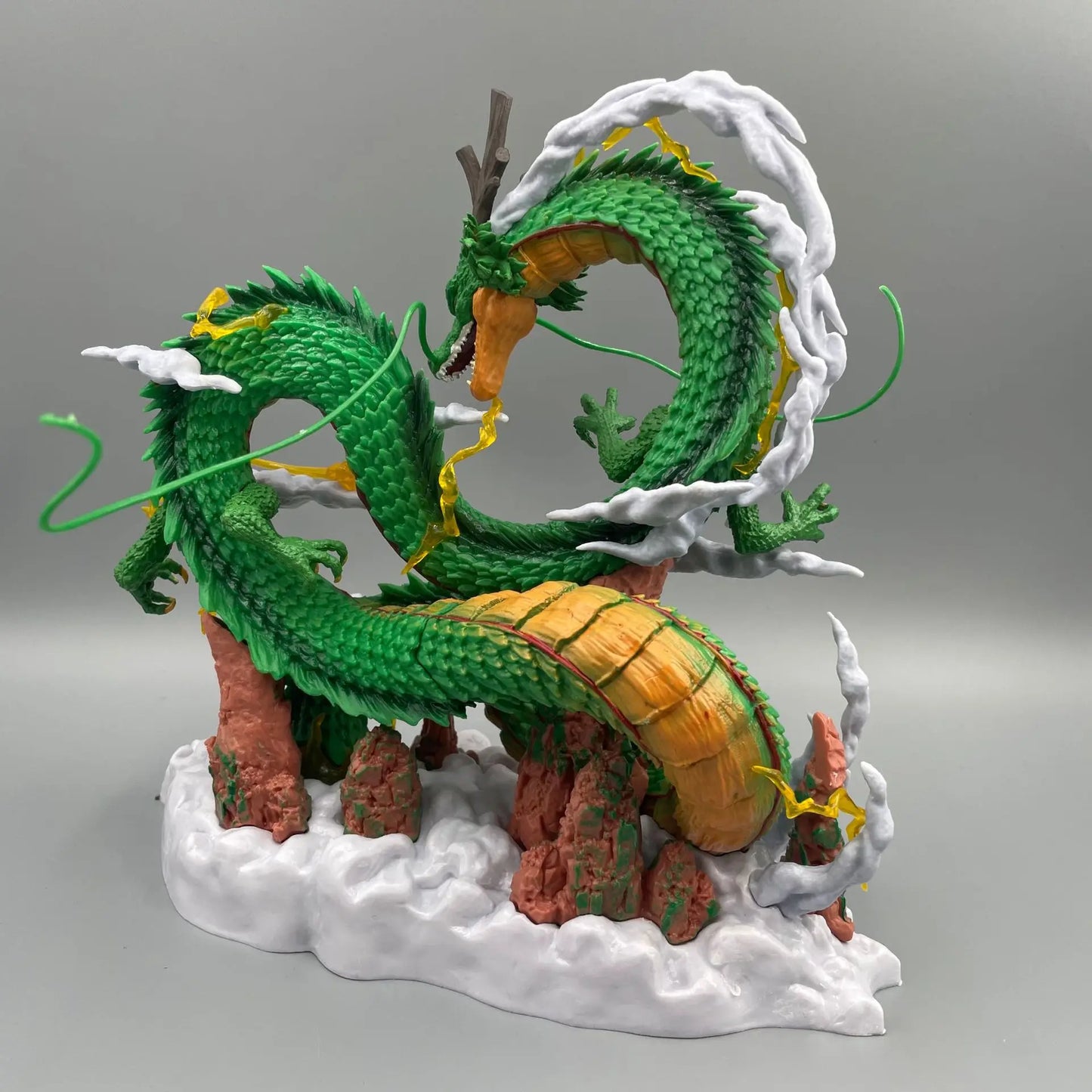 24cm Dragon Ball Goku Shenron Figure PVC Anime Dragon Statue Model Toy