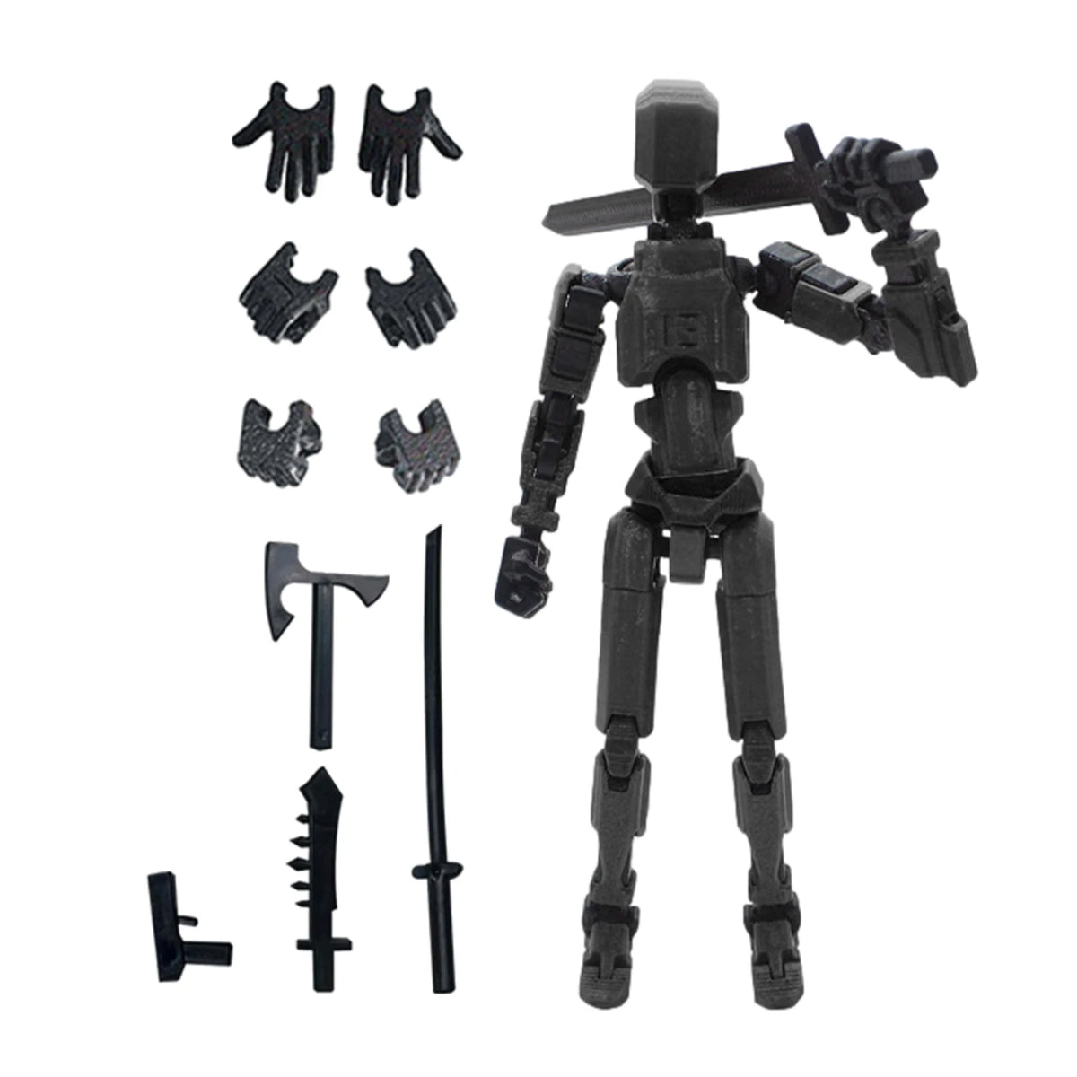 Action Doll Titan T13 Mobile Transformation Robot Toy for Kids