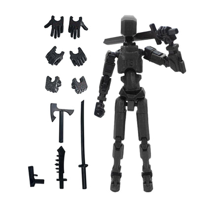 Action Doll Titan T13 Mobile Transformation Robot Toy for Kids