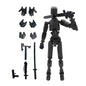 Action Doll Titan T13 Mobile Transformation Robot Toy for Kids