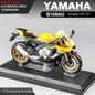 1:12 Scale Motorcycle Model Die Cast Metal with Plastic Parts Motorcycle 2020 YAMAHA YZF-R6-EXPROTAS