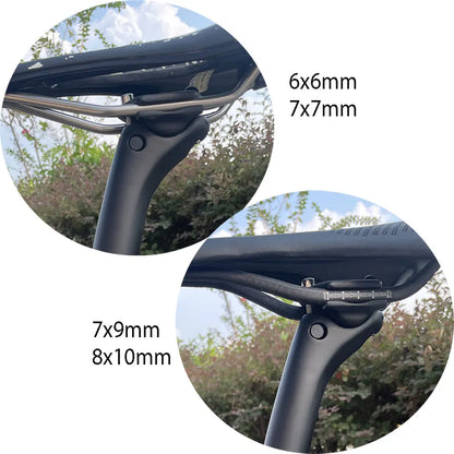 Road Bike Seatpost Carbon 20mm Offset 27.2/30.9/31.6mm MTB Ultralight