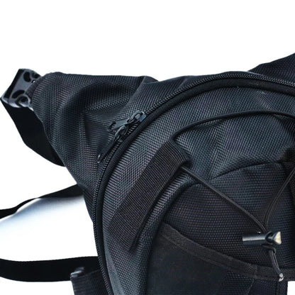 Motorcycle Leg Bag Waterproof Thigh Waist Pack Drop Hip Belt for Bikers