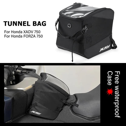 Tunnel Tank Bag Storage Pouch for Honda X-ADV 750 Forza 750 Scooter