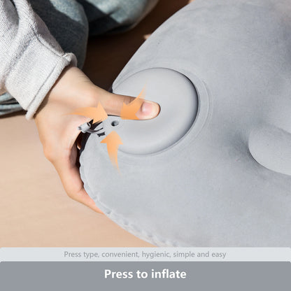 Inflatable Pillow Portable Camping Air Travel Ultralight Neck Support