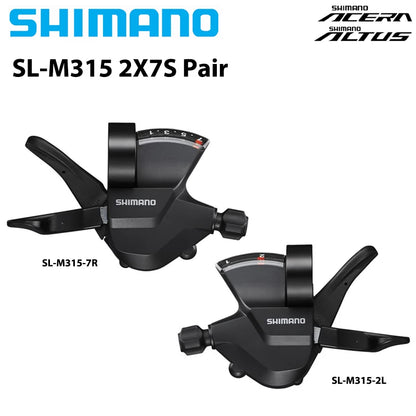 Shimano SL-M315 Rapidfire Plus Trigger Shifter with Cable 2/3x7/8 Speed Options