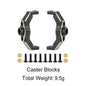 TRX4M Brass Steering Link Knuckle Diff Cover Caster Block Weights 1/18 RC