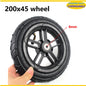 6mm 8mm 10mm inner hole Good quality wheel 200x45 wheel 8 inch Castor Wheel with Tyre & Tube motorcycle parts electric scooter-EXPROTAS