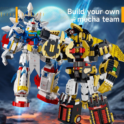 Cool Mecha Building Blocks Action Figures for Boys Gifts