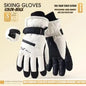 Winter Thermal Waterproof Touchscreen Ski Gloves Men Women Non-Slip