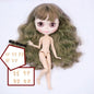 ICY DBS Blythe Doll White Skin Joint Body Long Colourful Hair Glossy Face