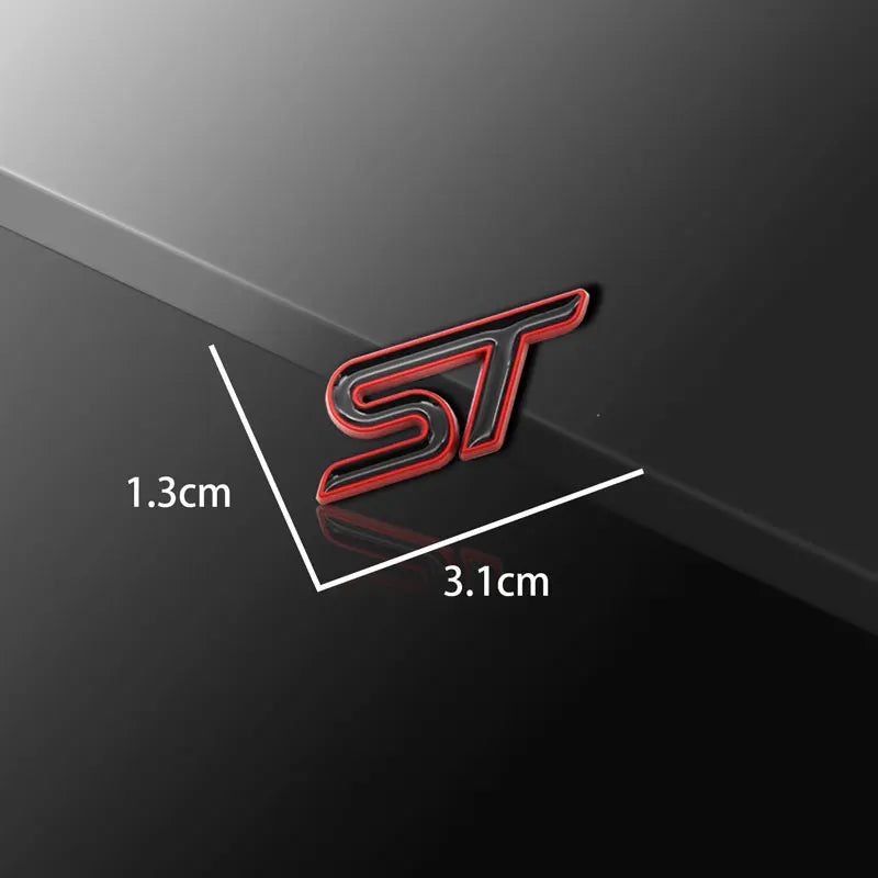 Car Steering Wheel Sticker Auto Emblem for Ford Focus Mondeo Fiesta MK3