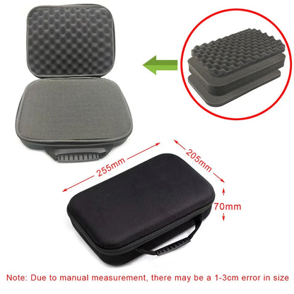 DIY Foam Hard Carry Case Storage Box Travel Zipper Bag Tool Accessories Camera