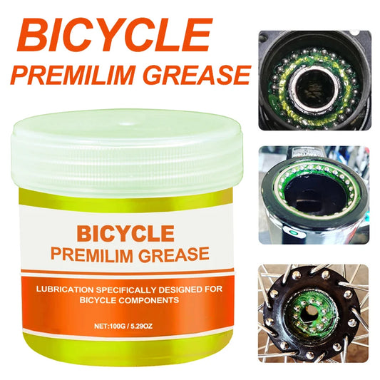 50g Bicycle Bearing Grease Lubricant for Shimano Hub Green Effect Oil