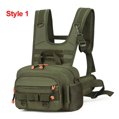 Tactical Chest Bag Outdoor Men Vest Lightweight Sports Hunting Cycling Bags