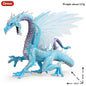Oenux Fantasy Animal PVC Figure Dragon Dinosaur Golem Turtle Bull Orangutan - EXPROTAS