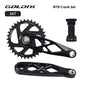 Goldix Narrow Wide Crankset 175mm MTB Square Taper Aluminum Bike Crank