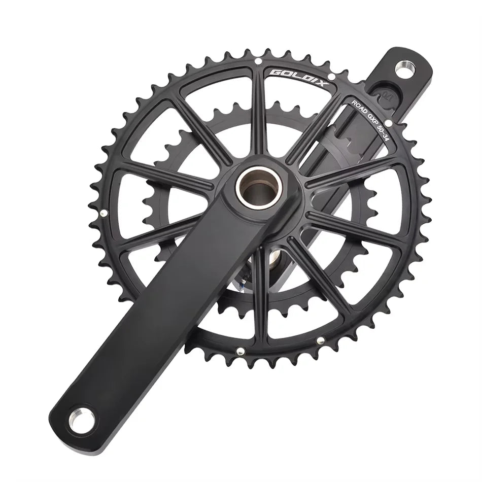 GOLDIX Ultralight Road Bike Crankset 50/34 52/36 53/39T for Shimano SRAM - EXPROTAS