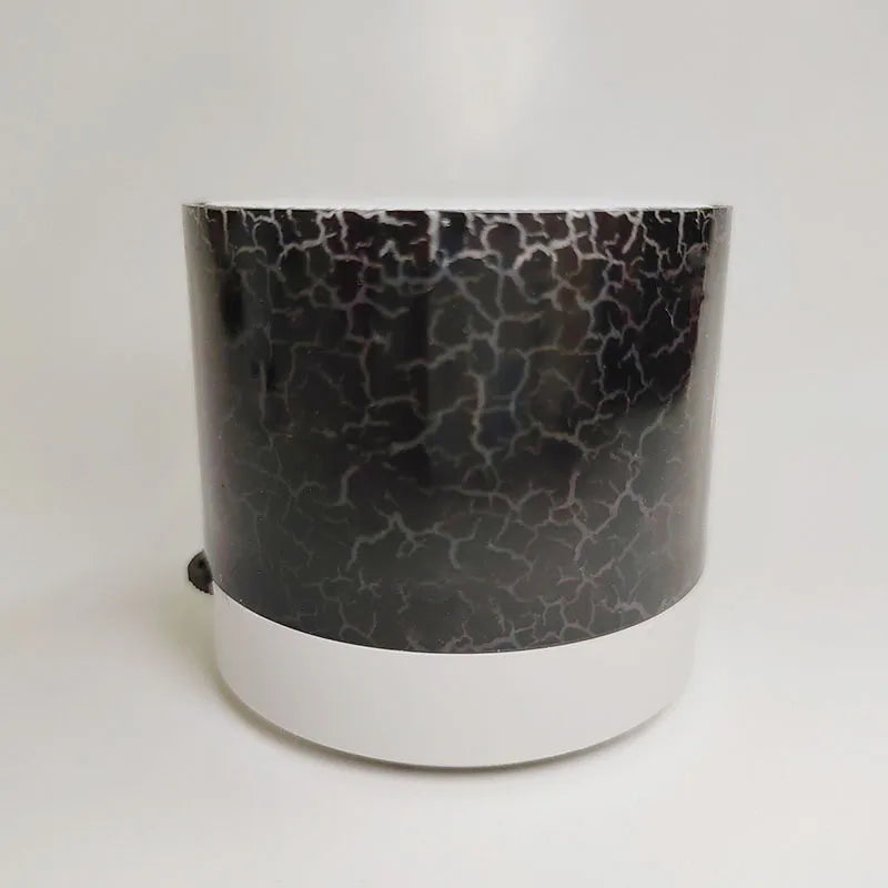 Mini Bluetooth Subwoofer Speaker Portable Wireless Car Audio LED Dazzling