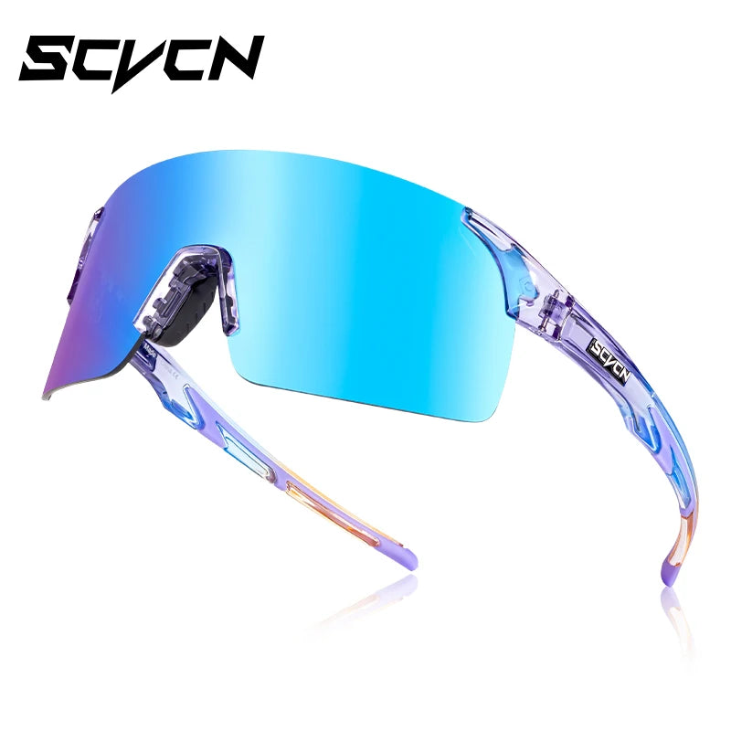 SCVCN Photochromic Cycling Sunglasses MTB Bike Glasses for Men & Women