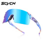 SCVCN Photochromic Cycling Sunglasses MTB Bike Glasses for Men & Women