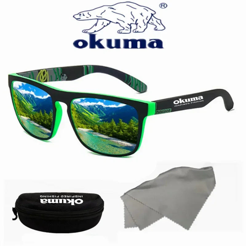 Okuma Polarized Sunglasses UV400 for Men Women Outdoor Fishing Driving Hiking