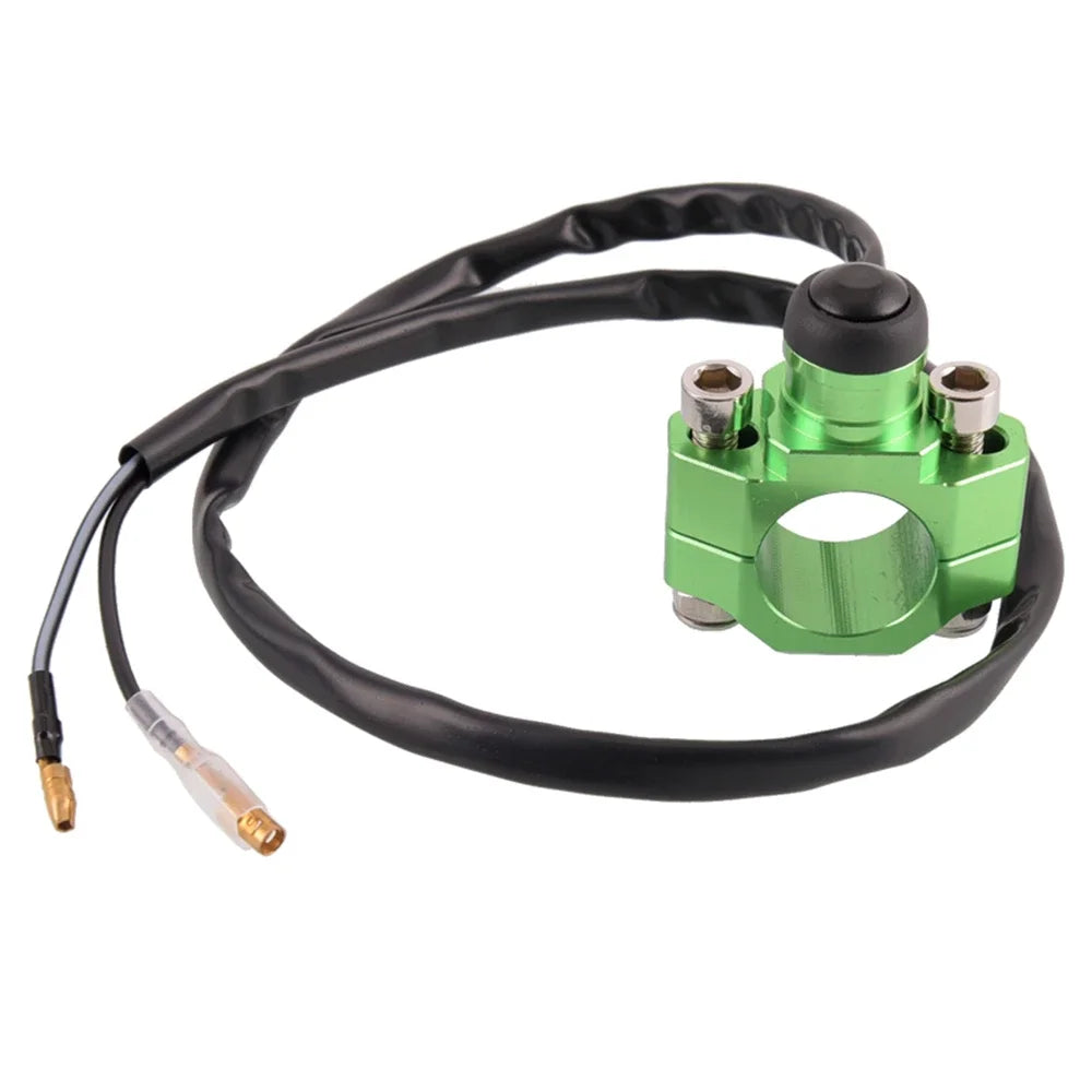 Universal CNC Start Stop Kill Switch with Rotating Bar Clamp for KTM Honda Yamaha