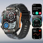 SENBONO 2023 Men Smartwatch Compass Barometer Altimeter GPS Trajectory Outdoor Sport Bluetooth Call 650mAh 2.0'' Smart Watch Men-EXPROTAS
