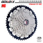 GOLDIX MTB Cassette 8/9/10/11/12 Speed 36T-52T HG for Shimano SRAM Freehub