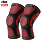 2Pcs Silicone Pad Knee Support Compression Brace Sports Sleeve for Arthritis
