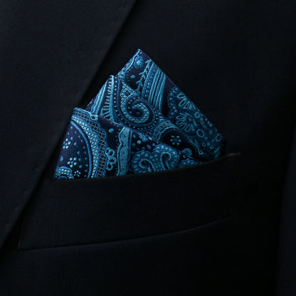 Mens Pocket Square Handkerchief Solid Satin Wedding Accessories