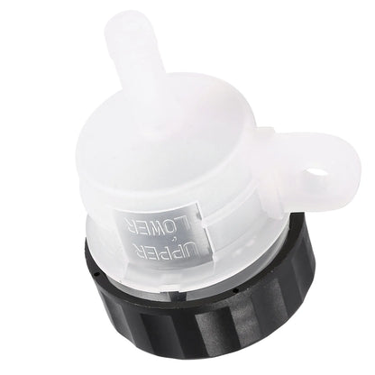 Motorcycle Foot Rear Brake Master Cylinder Fluid Bottle Oil Reservoir Tank