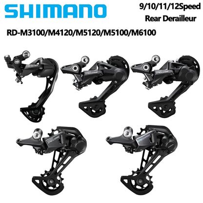 Shimano Deore Rear Derailleur M3100 M5100 M6100 9–12 Speed MTB Original