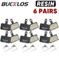 BUCKLOS Resin Disc Brake Pads for Shimano B01S B03S B05S MTB Hydraulic Bike