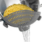 1pc Adjustable Silicone Clip-On Strainer for Pots Pans Bowls Kitchen