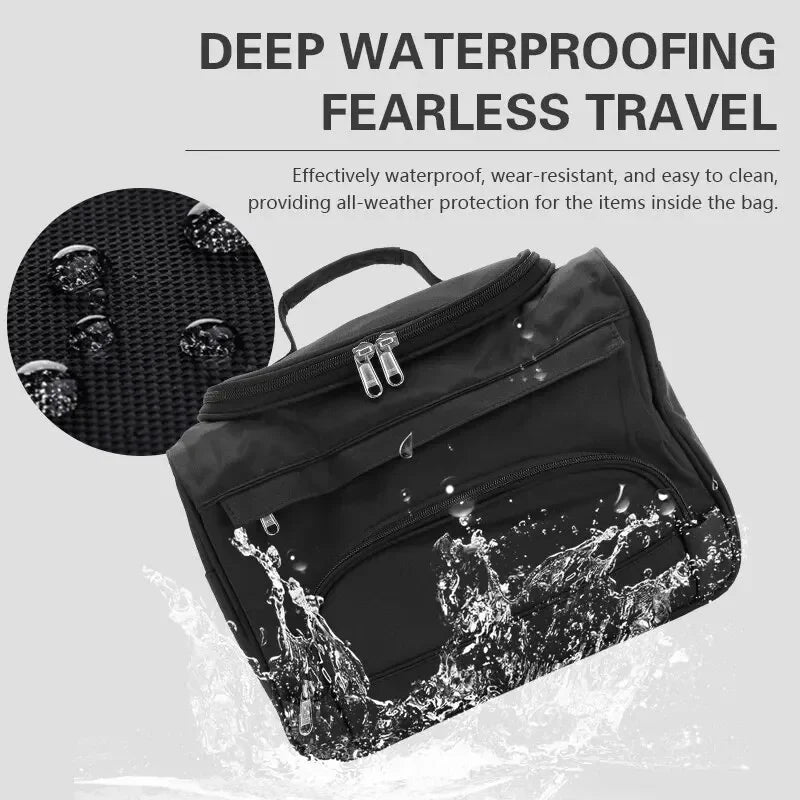 Makeup Bag Portable Cosmetic Organizer for Salon Nail Art Travel