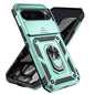 Google Pixel 6-9 Pro XL Armour Ring Case Camera Cover Shockproof Kickstand