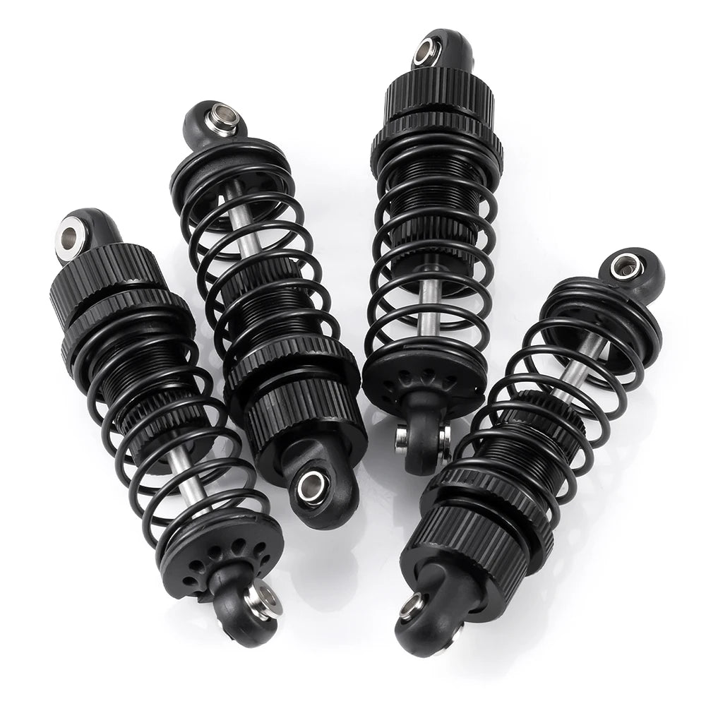 4PCS RC Shock Absorber Alloy Oil Dampers for Tamiya TT02 1/10 Car Parts