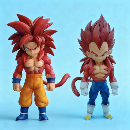 Dragon Ball Daima SSJ4 Vegeta Super Saiyan Goku PVC Figure 17cm Anime Statue Gift