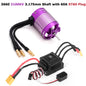 60A Brushless Motor ESC for 1/10 RC Car Drift Racing Waterproof Electric