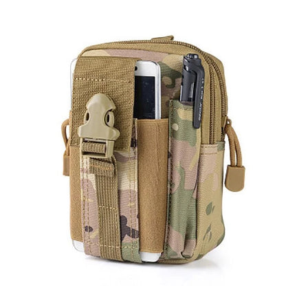 Mobile Phone Case Pouch Waist Bag Waterproof Nylon Multifunction Casual Men Waist Pack Male Small Bag-EXPROTAS
