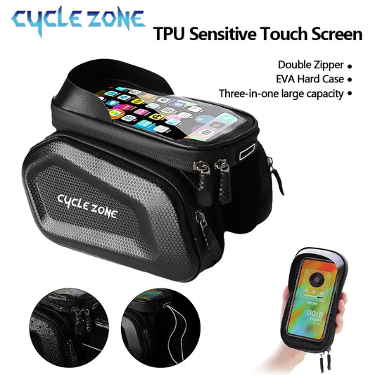 Phone Bag Frame Tube Holder for Bike Front Top MTB Cycling Bags