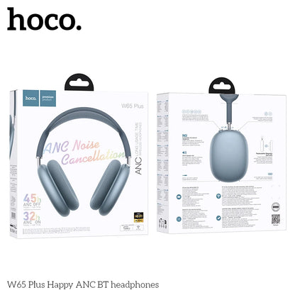 Hoco W65 Bluetooth Over-Ear Headphones Wireless Mic Sounds Sport Headsets