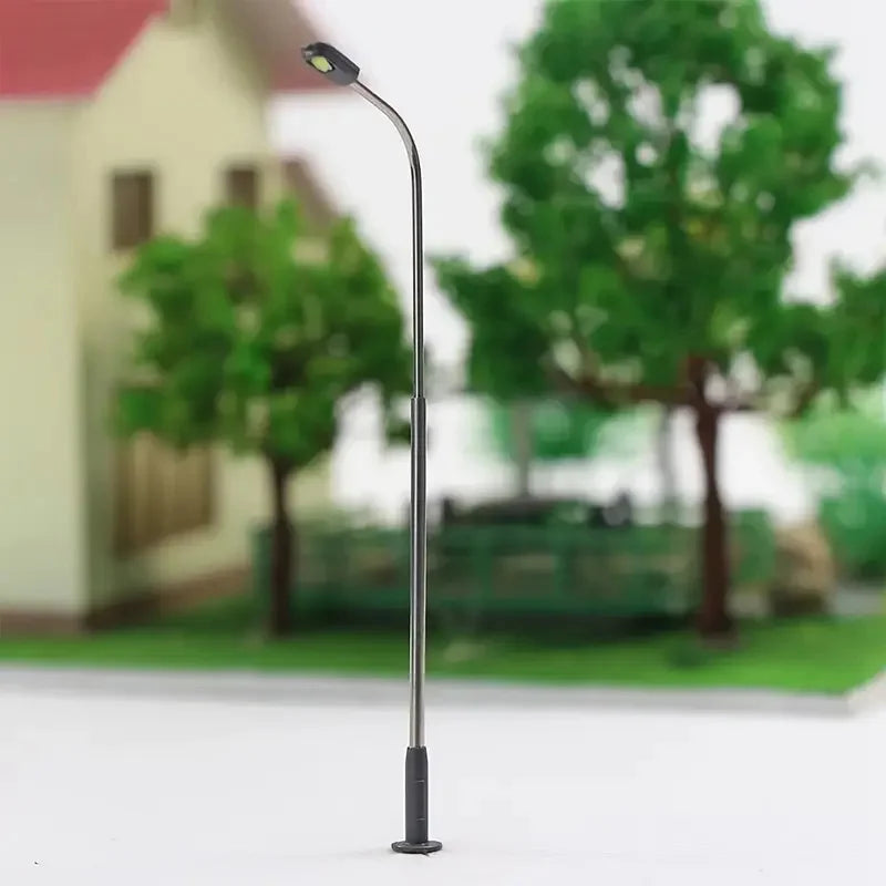 5PCS Miniature Street Lamp LED Model 3V Road Light for Diorama Layout