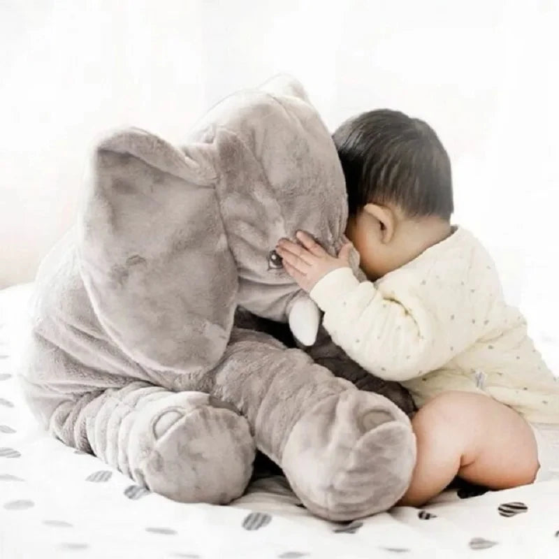 40cm Soft Elephant Plush Toys Cute Elephant Baby Sleeping Pillow Stuffed Animals Best Gifts For Kids Birthday Room Decoration-EXPROTAS